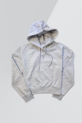 SPIRITDRIVEN® Crop Hoodie, Gray
