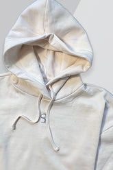 SPIRITDRIVEN® Crop Hoodie, Creme