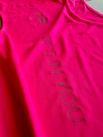 SPIRITDRIVEN™ It's In You™ Pink Power Racerback