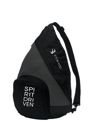 SPIRITDRIVEN™  It's In You™ Cross Shoulder Pack Grey