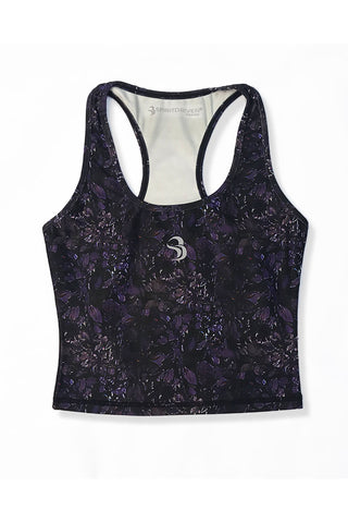 Purple Orchid Crop RacerBack