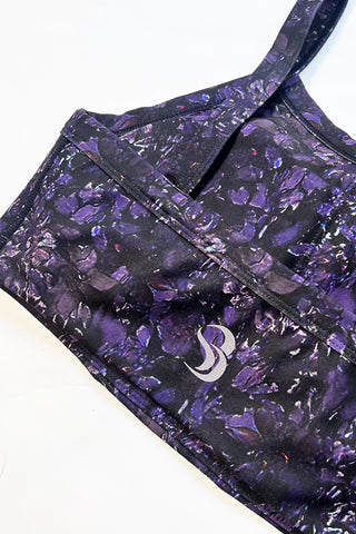 Purple Orchid Band Bra