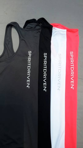 Bold DriWick™ Tank -Vertical SPIRITDIRVEN Back - Apple Green