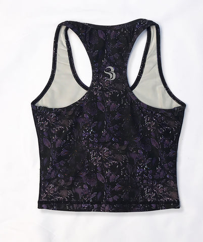 Purple Orchid Crop RacerBack