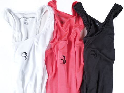 Bold DriWick™ Tank -Vertical SPIRITDIRVEN Back - Apple Green