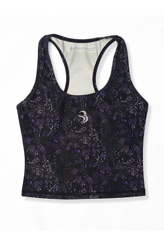 Purple Orchid Crop RacerBack