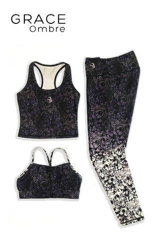 Purple Orchid Crop RacerBack