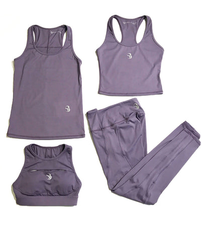 GRACE Crop Racerback - Lavender