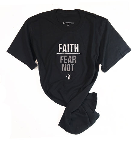 Faith | Fear Not SPIRITDRIVEN® Shirt Black W